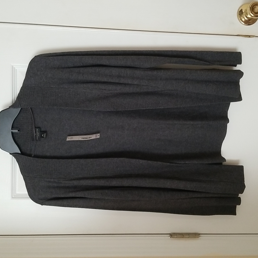 Worthington Petite Ladies Charcoal Sweater